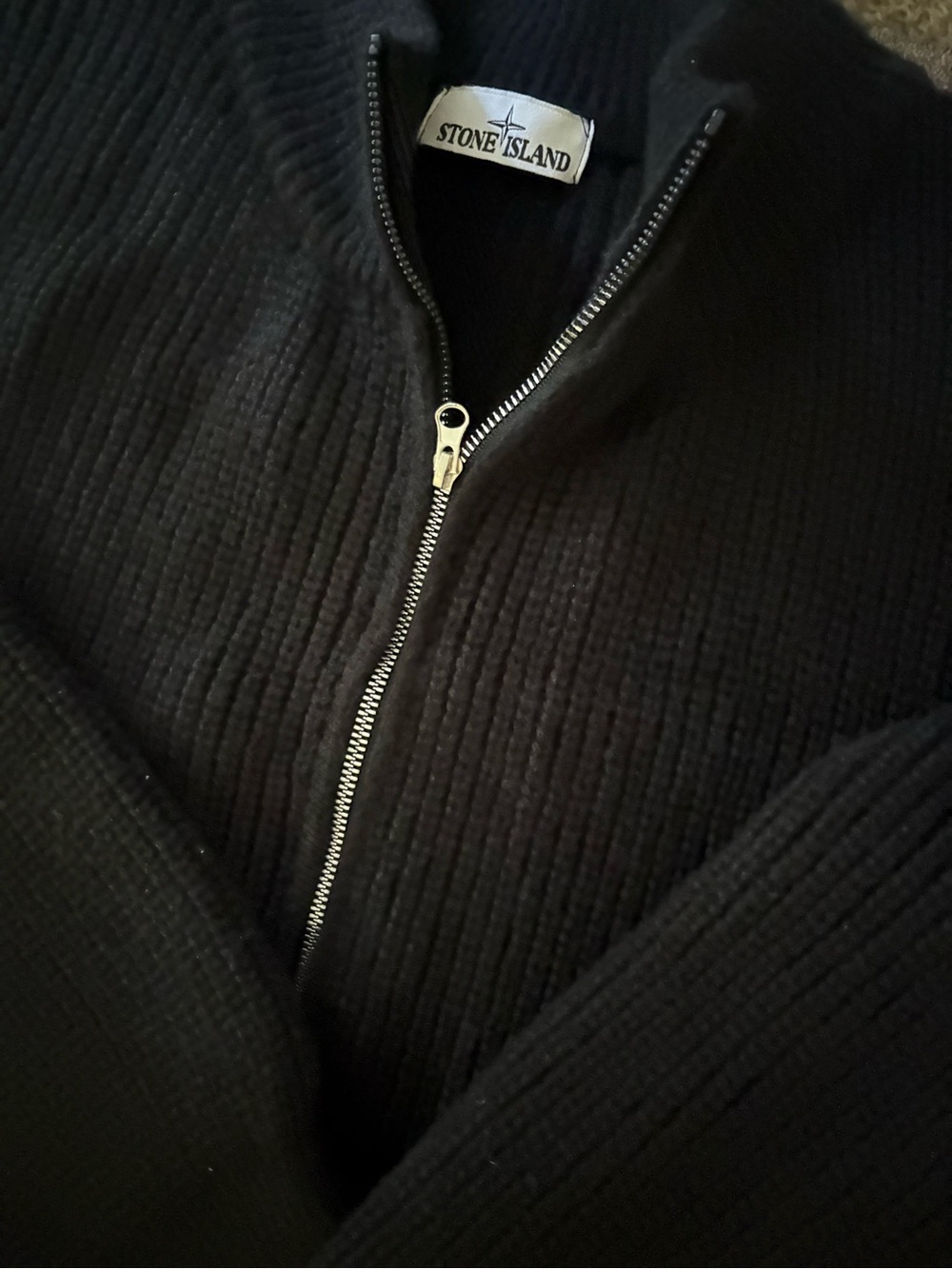 Stone Island Compass-patch cardigan - Picture 3 of 4